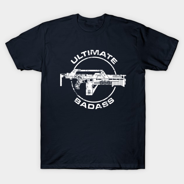 Aliens: Ultimate Badass T-Shirt by Evarcha